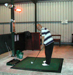 Heated Golfing bays